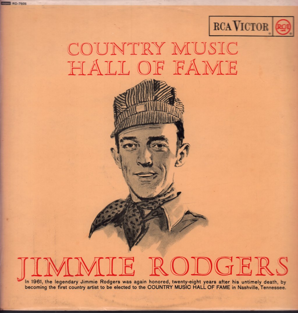Jimmie Rodgers - Country Music Hall Of Fame - Lp