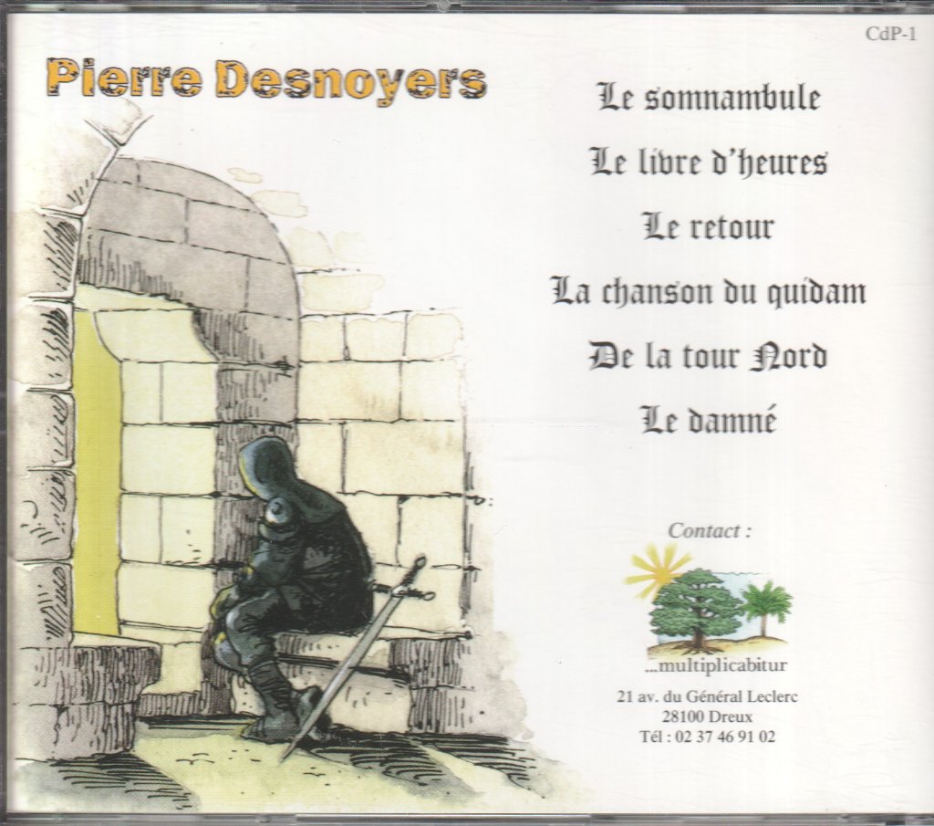 pierre desnoyers - chansons de pierre - Cd