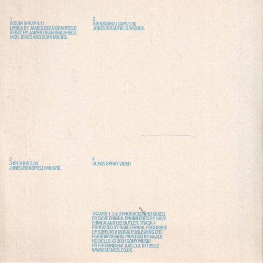 Manic Street Preachers - Ocean Spray - Cd