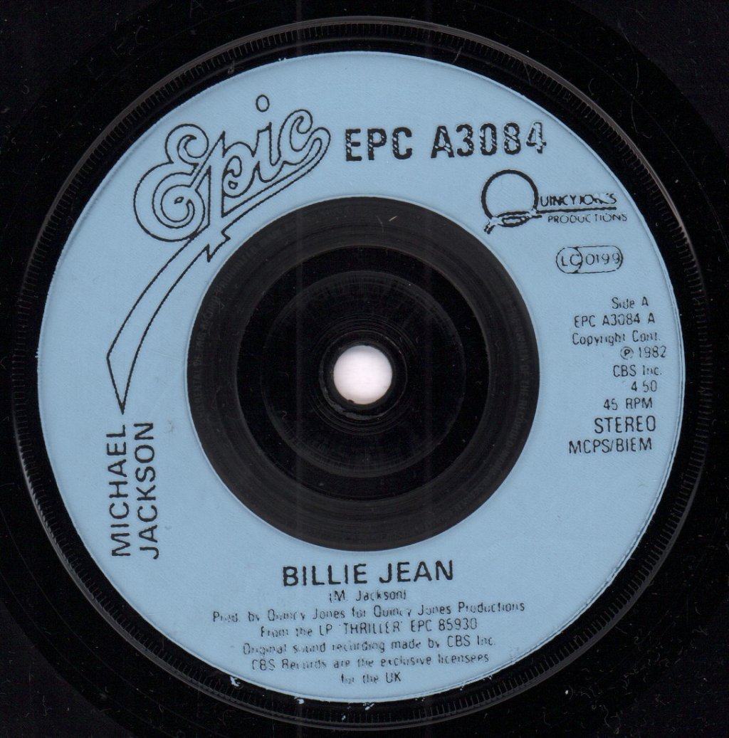 Michael Jackson - Billie Jean - 7 Inch