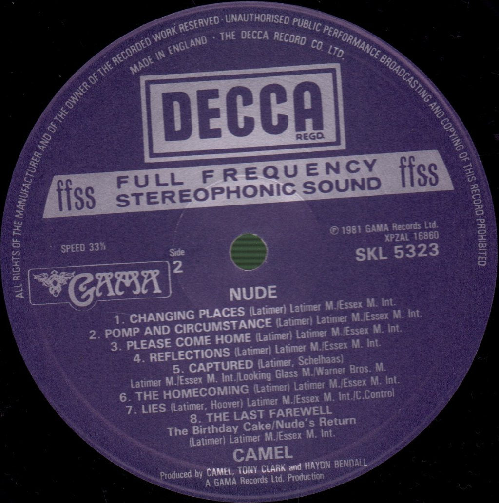Camel - Nude - Lp