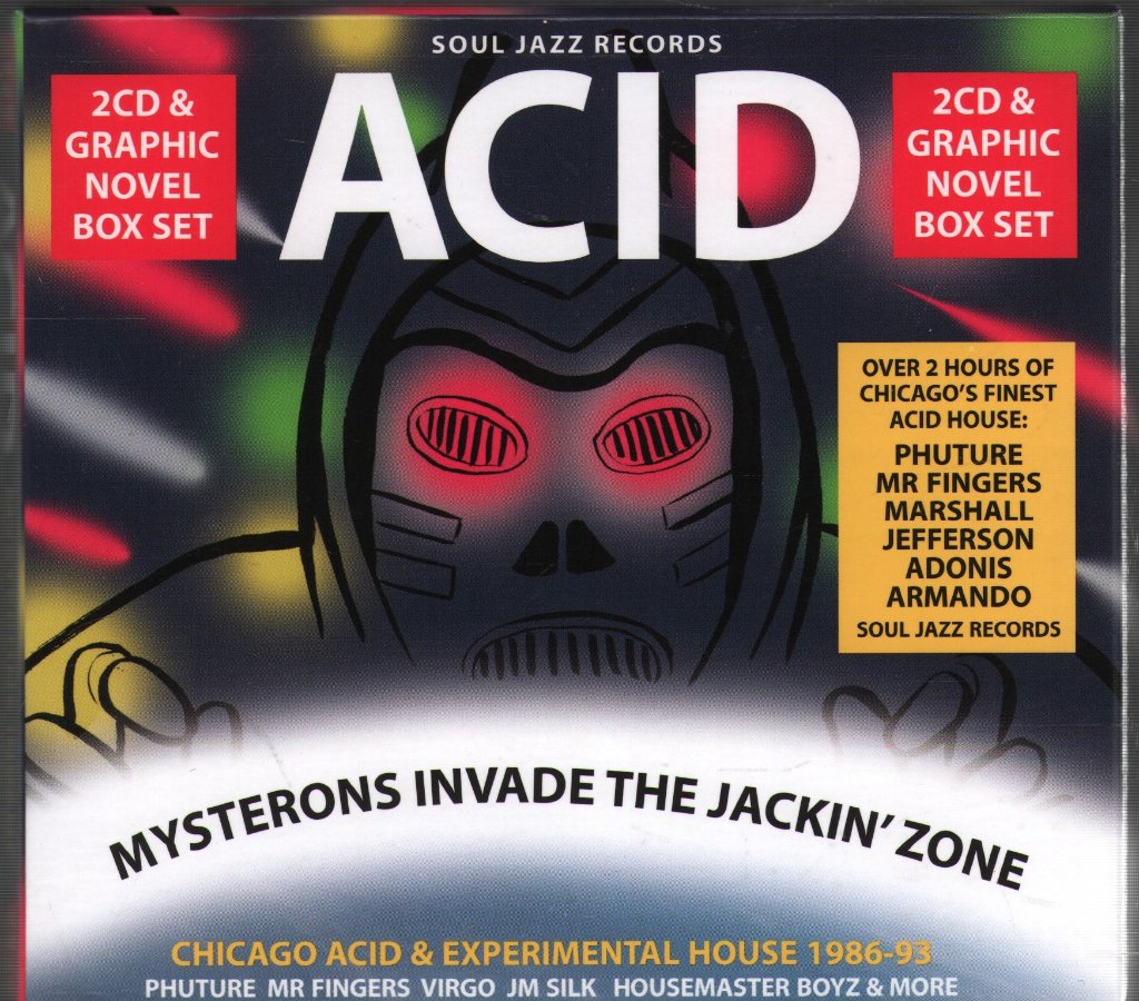 Various Artists - Acid: Mysterons Invade The Jackin' Zone (Chicago Acid & Experimental House 1986-93) - Cd Set
