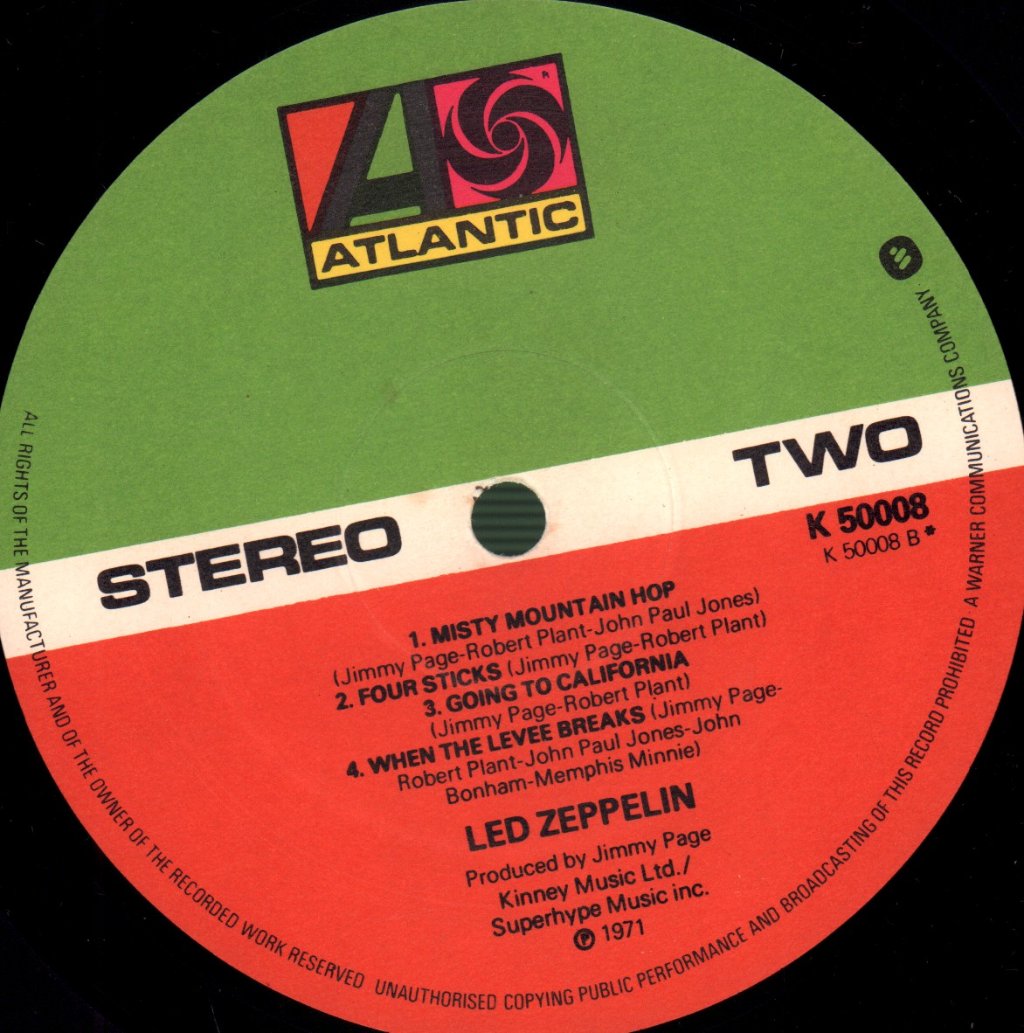 Led Zeppelin - Iv - Lp