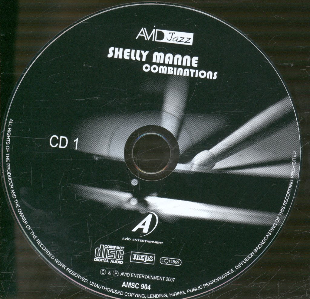 Shelly Manne - Combinations - Double Cd