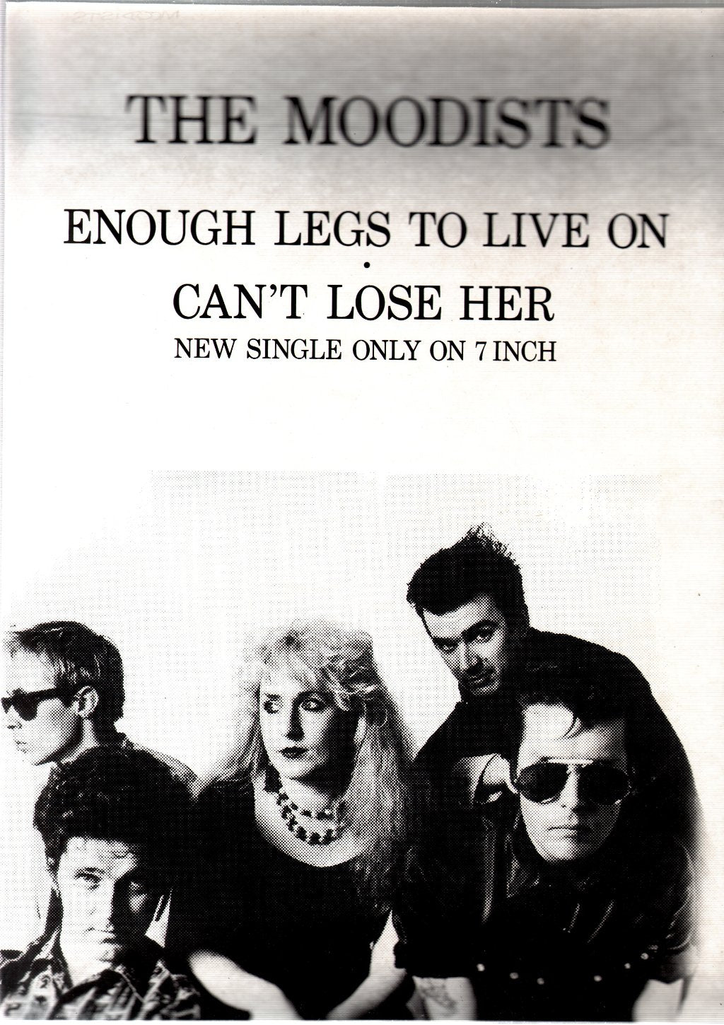 Moodists - Enough Legs To Live On - Poster