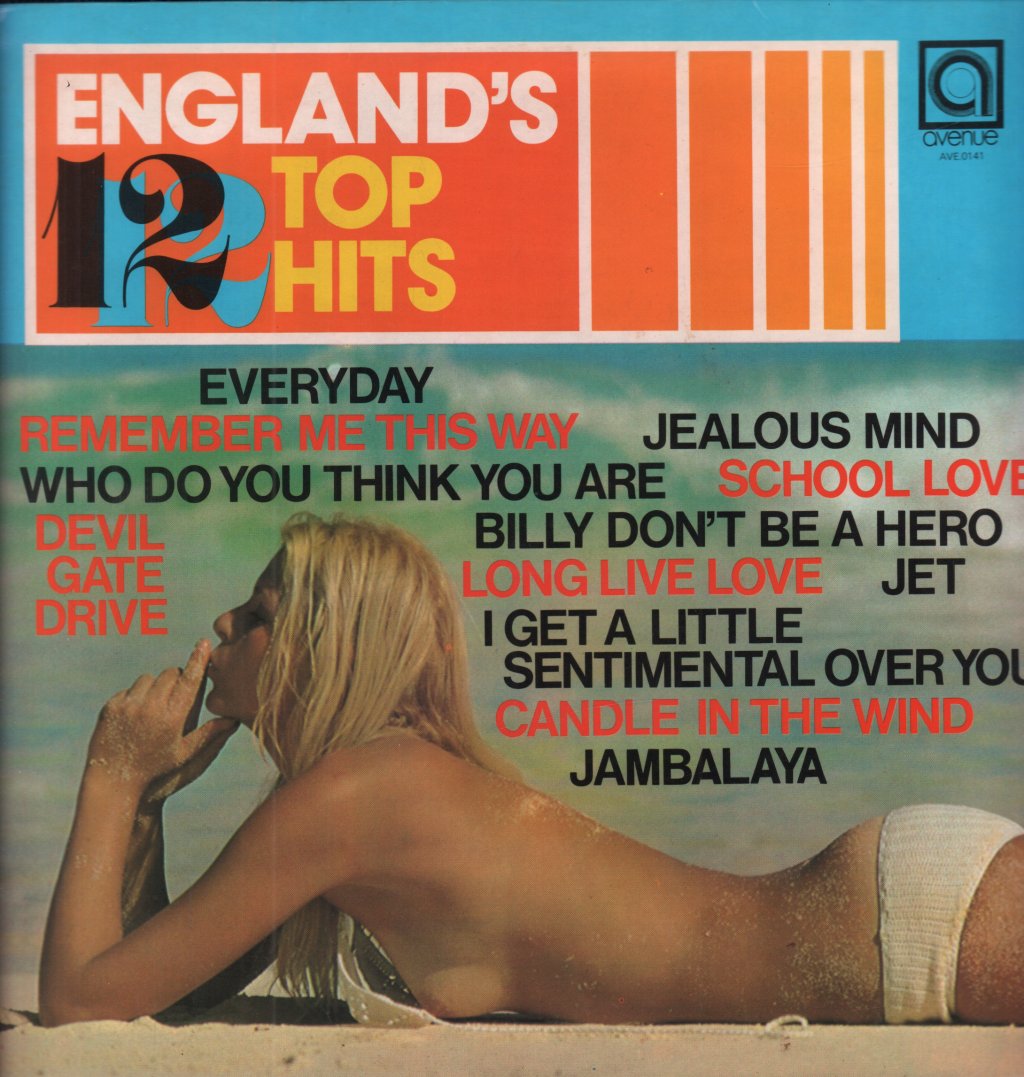 Unknown Artist - England's 12 Top Hits - Lp