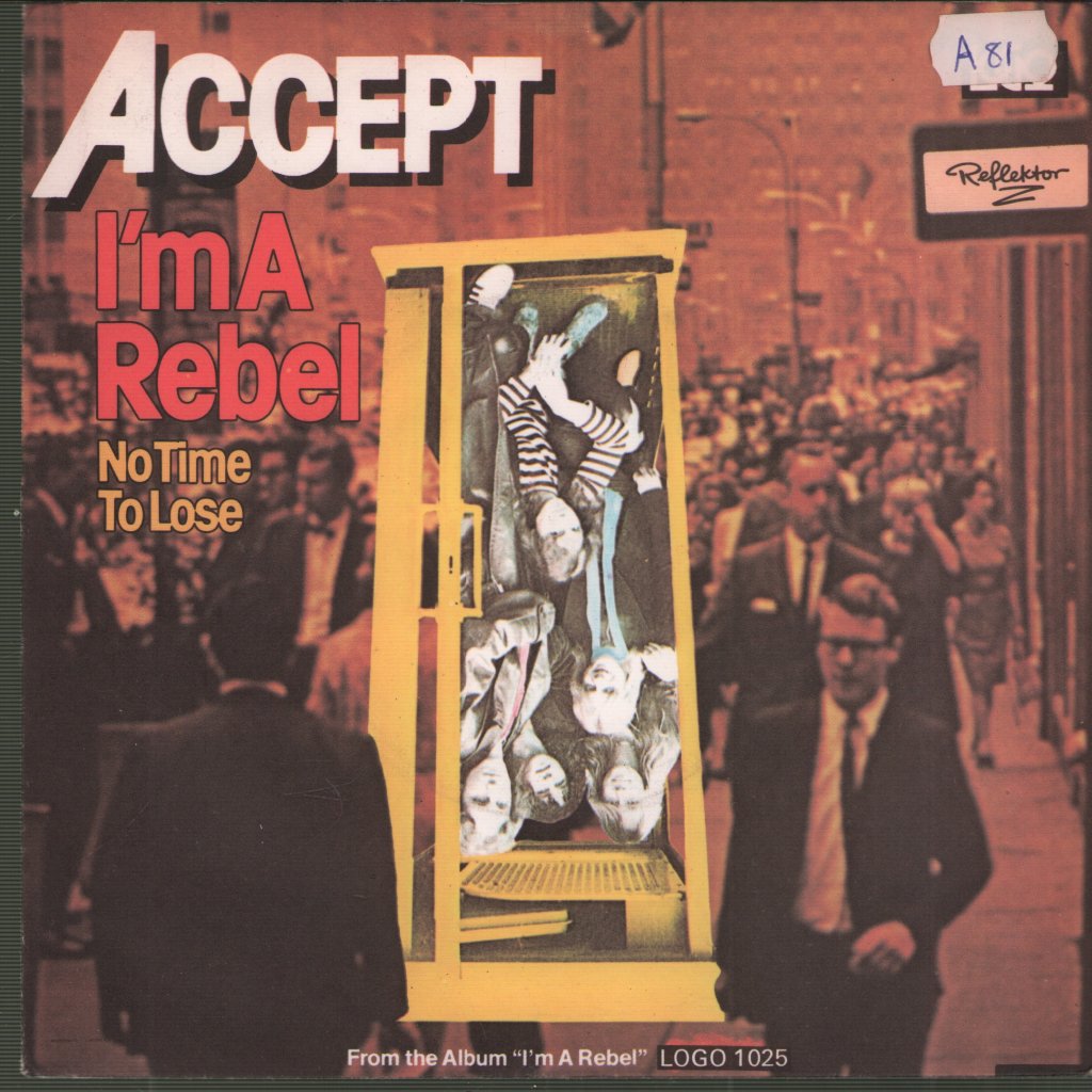 Accept - I'm A Rebel - 7 Inch