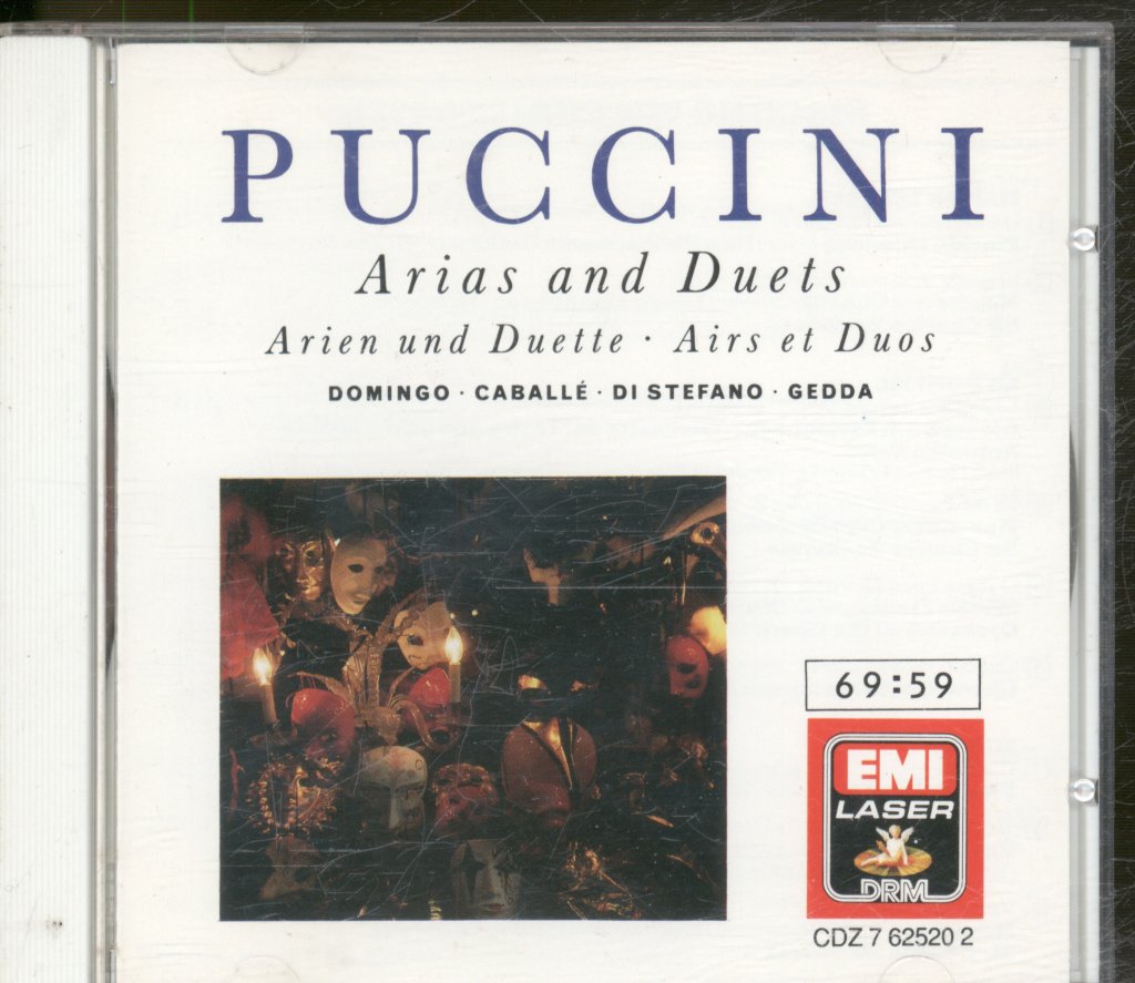 Various Artists - Puccini - Arias and Duets - Cd