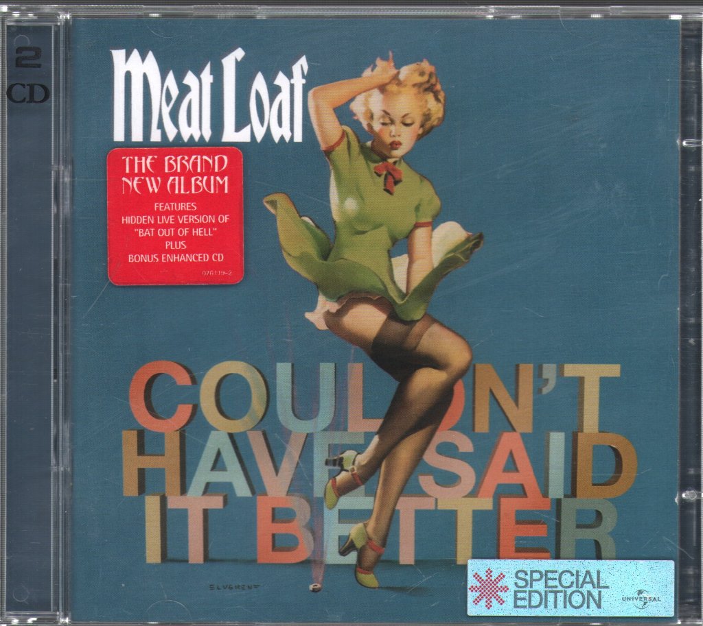 Meat Loaf - Couldn't Have Said It Better - Double Cd