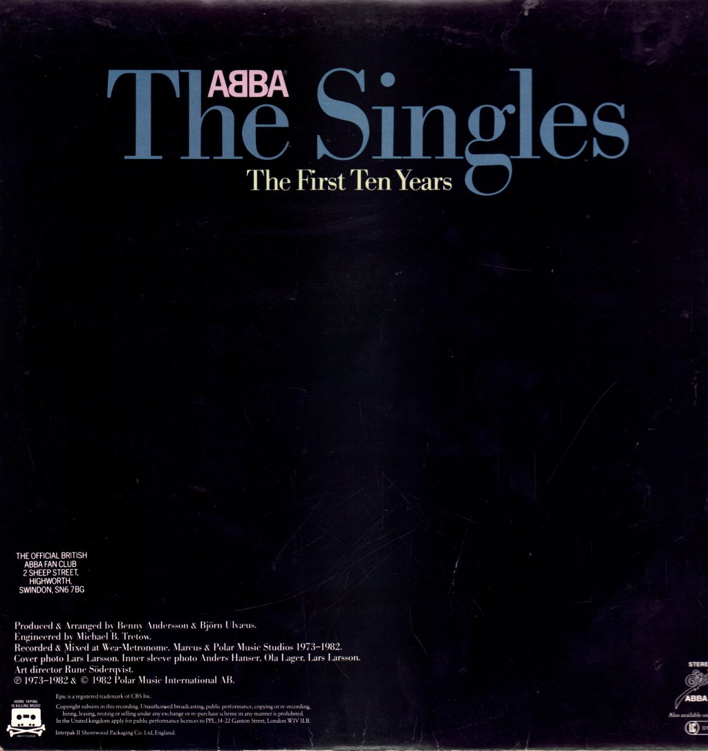ABBA - Singles - Double Lp