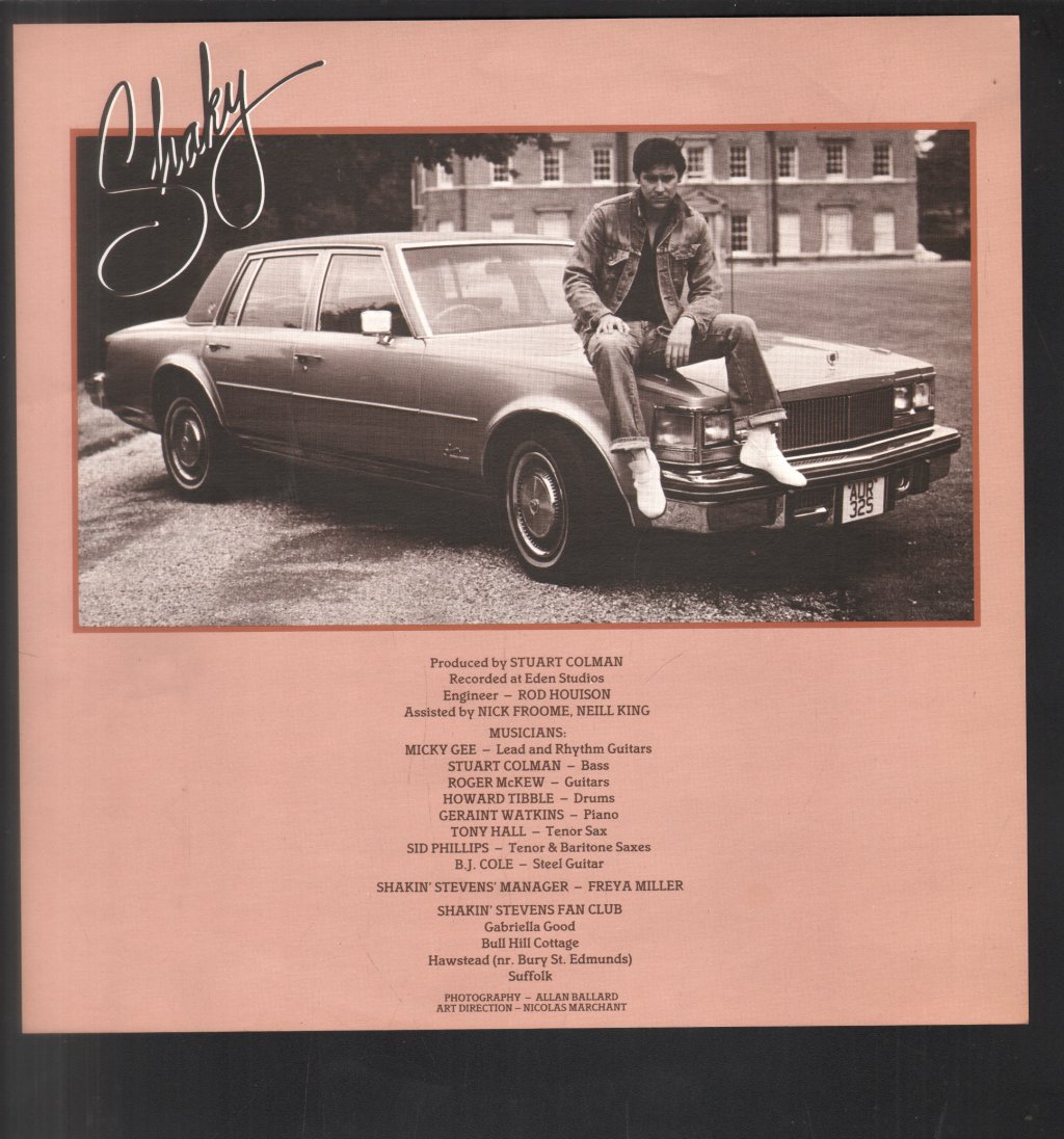 Shakin Stevens - Shaky - Lp