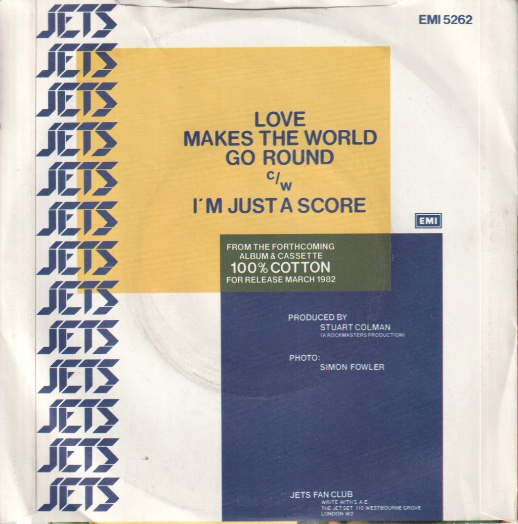 Jets (Rockabilly Group) - Love Makes The World Go Round - 7 Inch