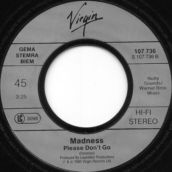 Madness - Uncle Sam - 7 Inch