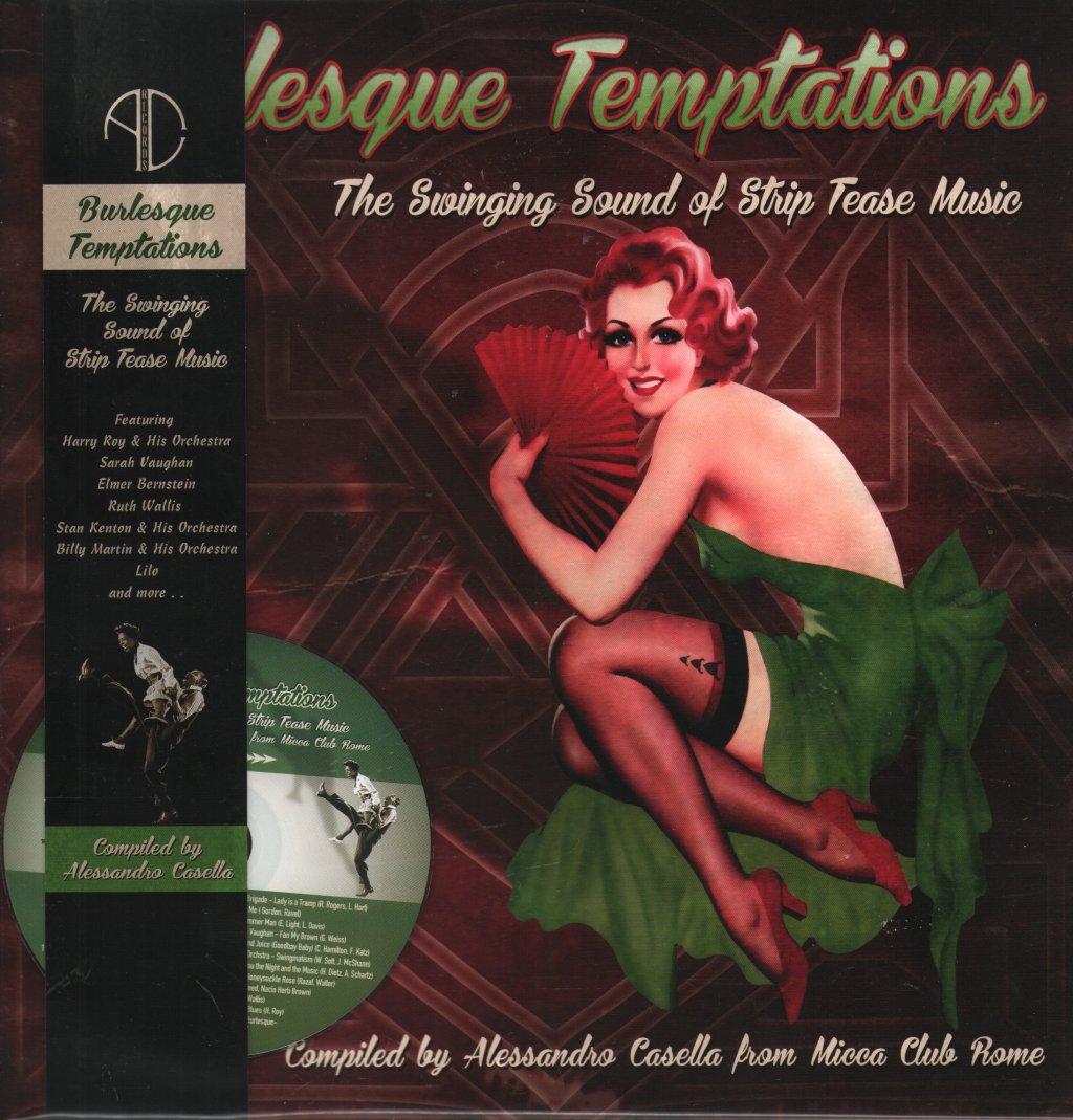 Various Artists - Burlesque Temptations - The Swinging Sound Of Striptease Music - Lp