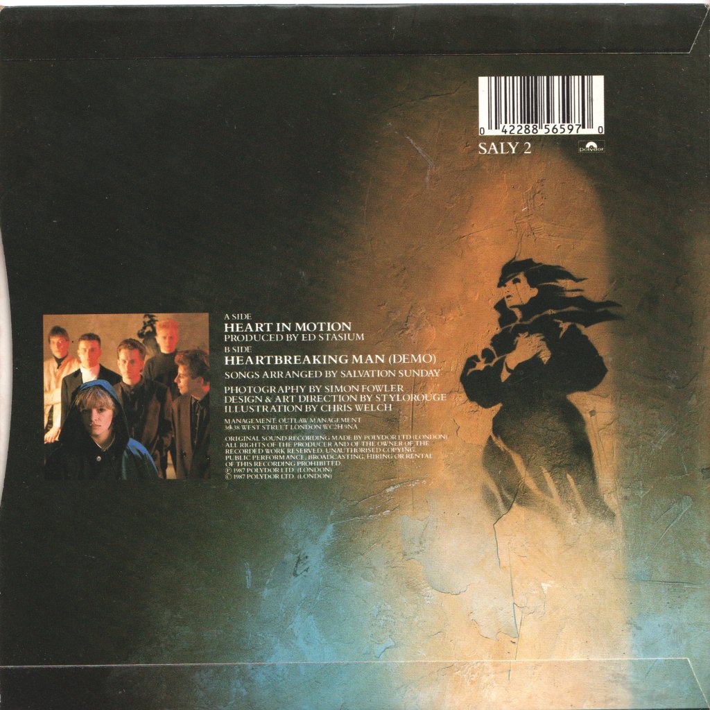 Salvation Sunday - Heart In Motion - 7 Inch