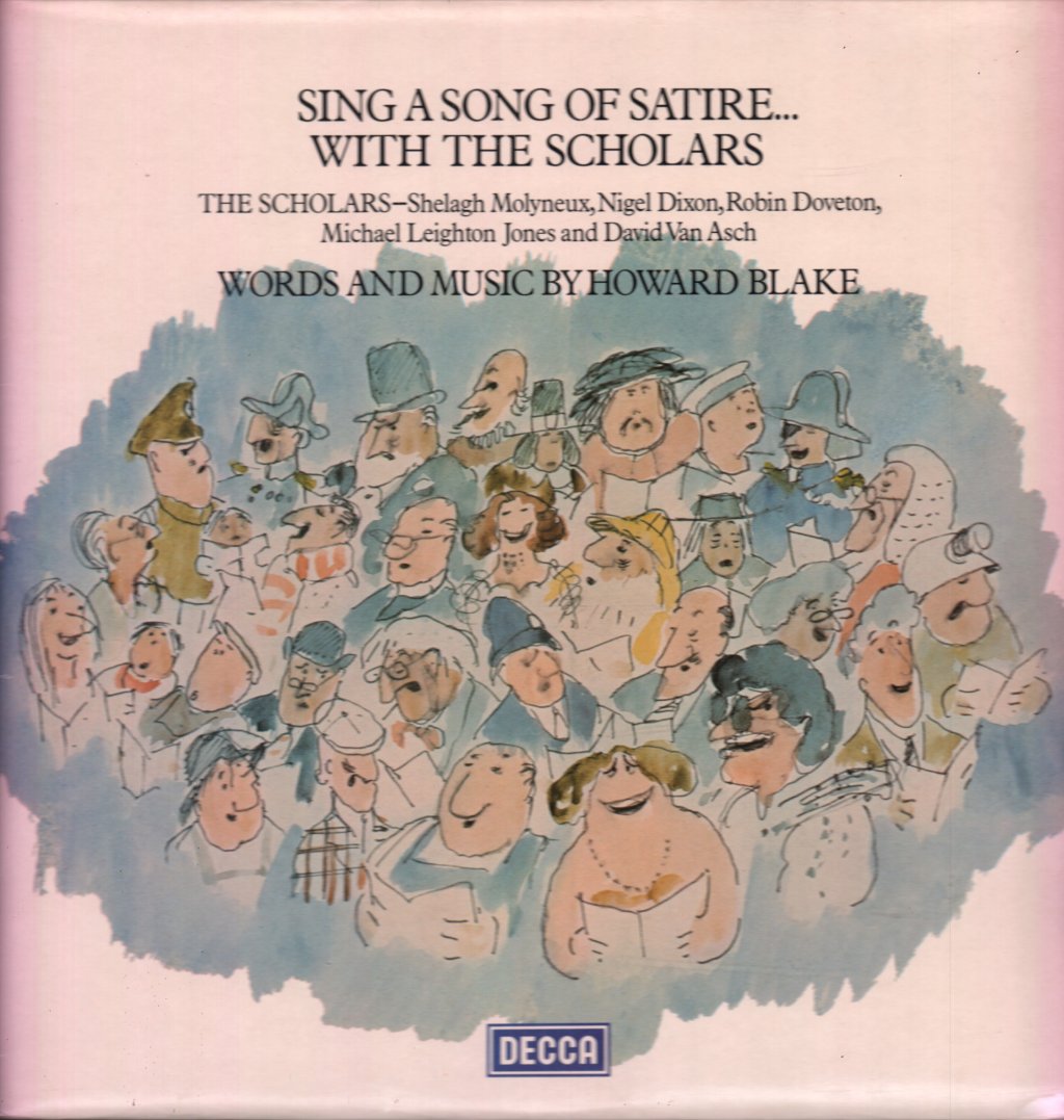 Howard Blake - Sing A Song Of Satire With The Scholars - Lp