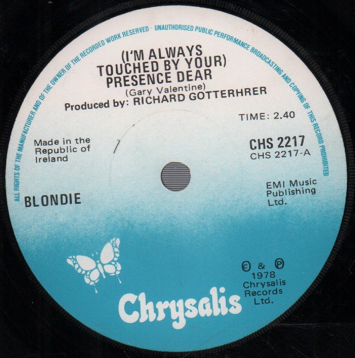 Blondie - Presence Dear - 7 Inch