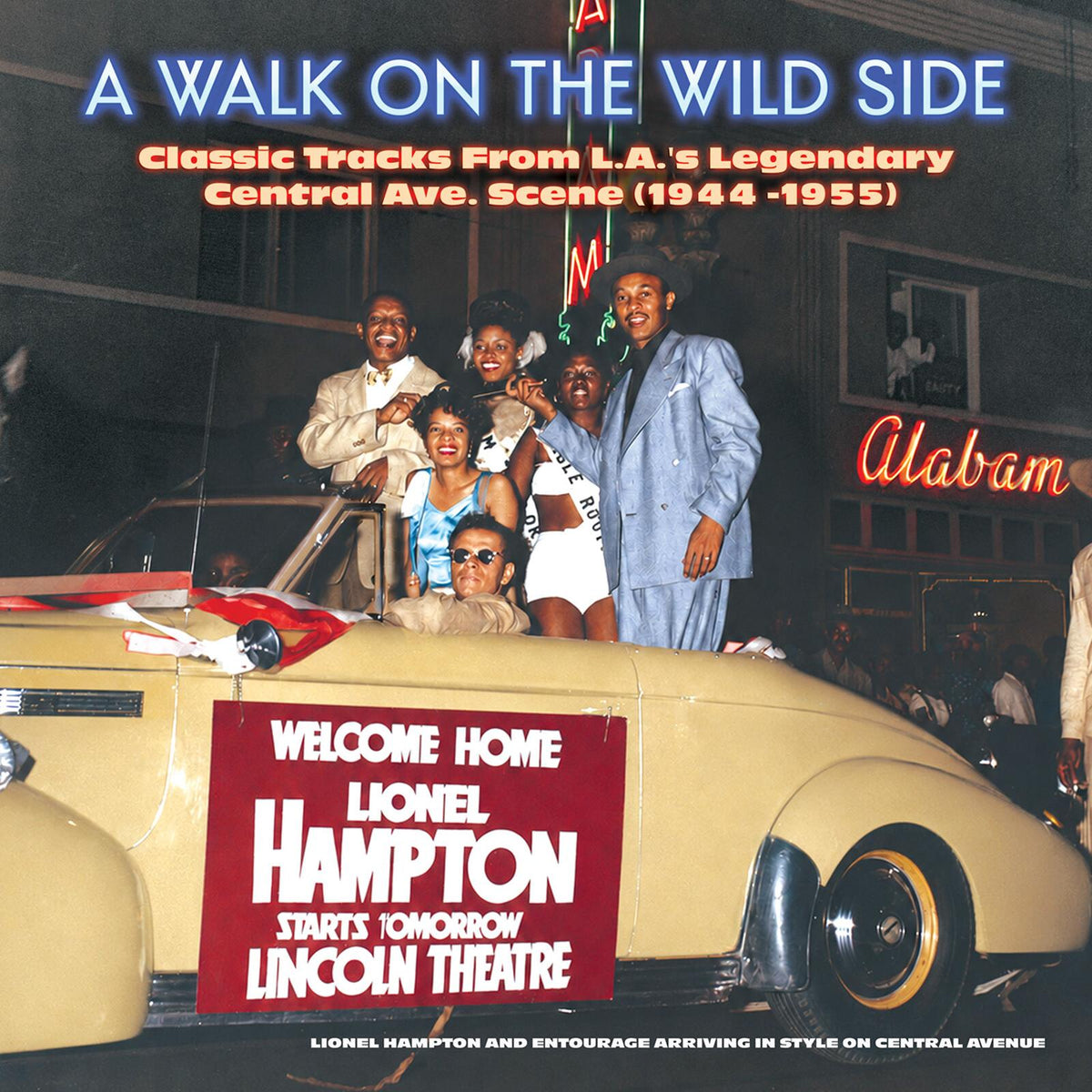 Various Artists - Walk On the Wild Side: Classic Tracks From L.a.'s Legendary Central Ave. Scene (1944-1955) - Lp