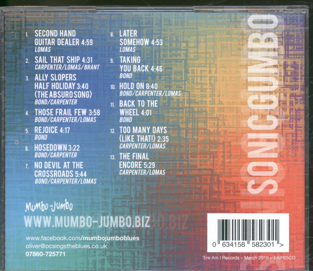 Sonic Gumbo - Mumbo-Jumbo - Cd