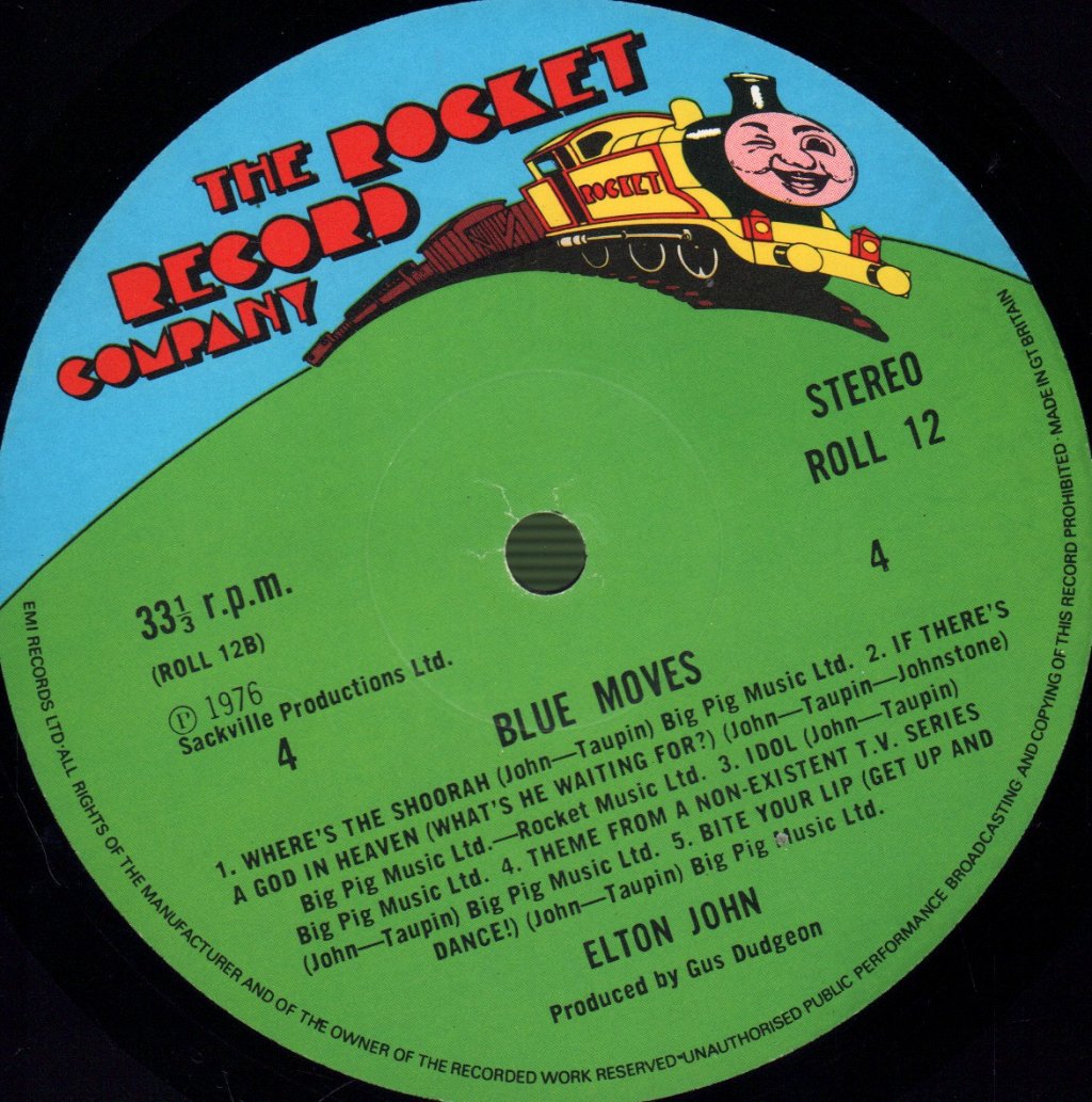 Elton John - Blue Moves - Double Lp