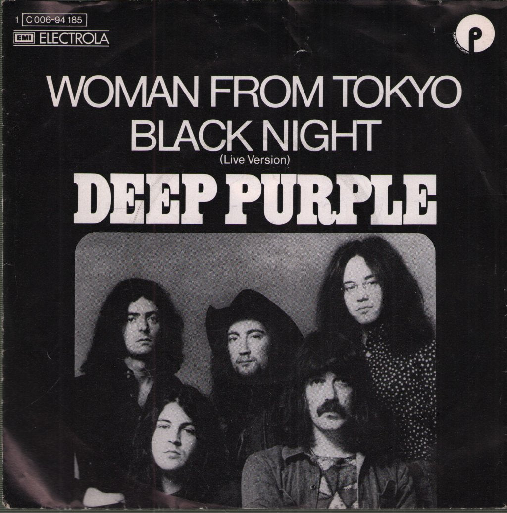 Deep Purple - Woman From Tokyo / Black Night (Live Version) - 7 Inch