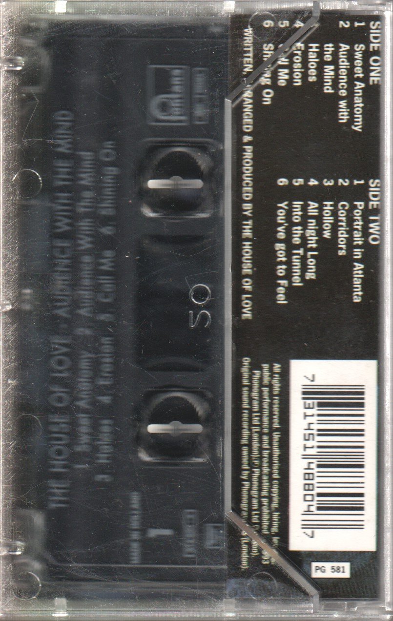 House Of Love - Audience With The Mind - Cassette