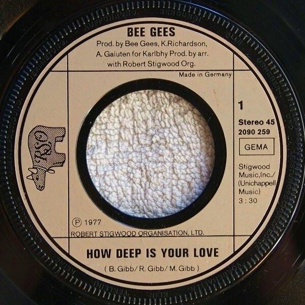 Bee Gees - How Deep Is Your Love - 7 Inch