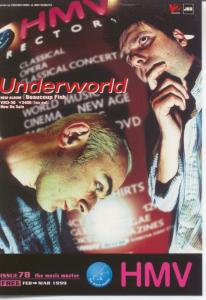 Underworld - Beaucoup Fish - Flyer