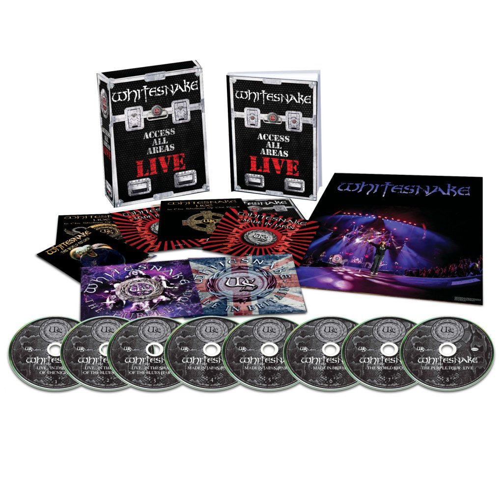 Whitesnake - ACCESS ALL AREAS: LIVE - Cd Box Set