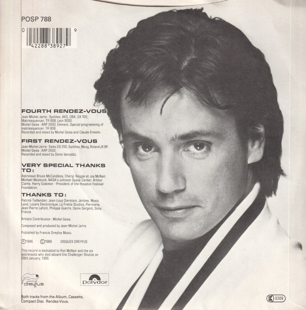 Jean Michel Jarre - Fourth Rendez-Vous - 7 Inch