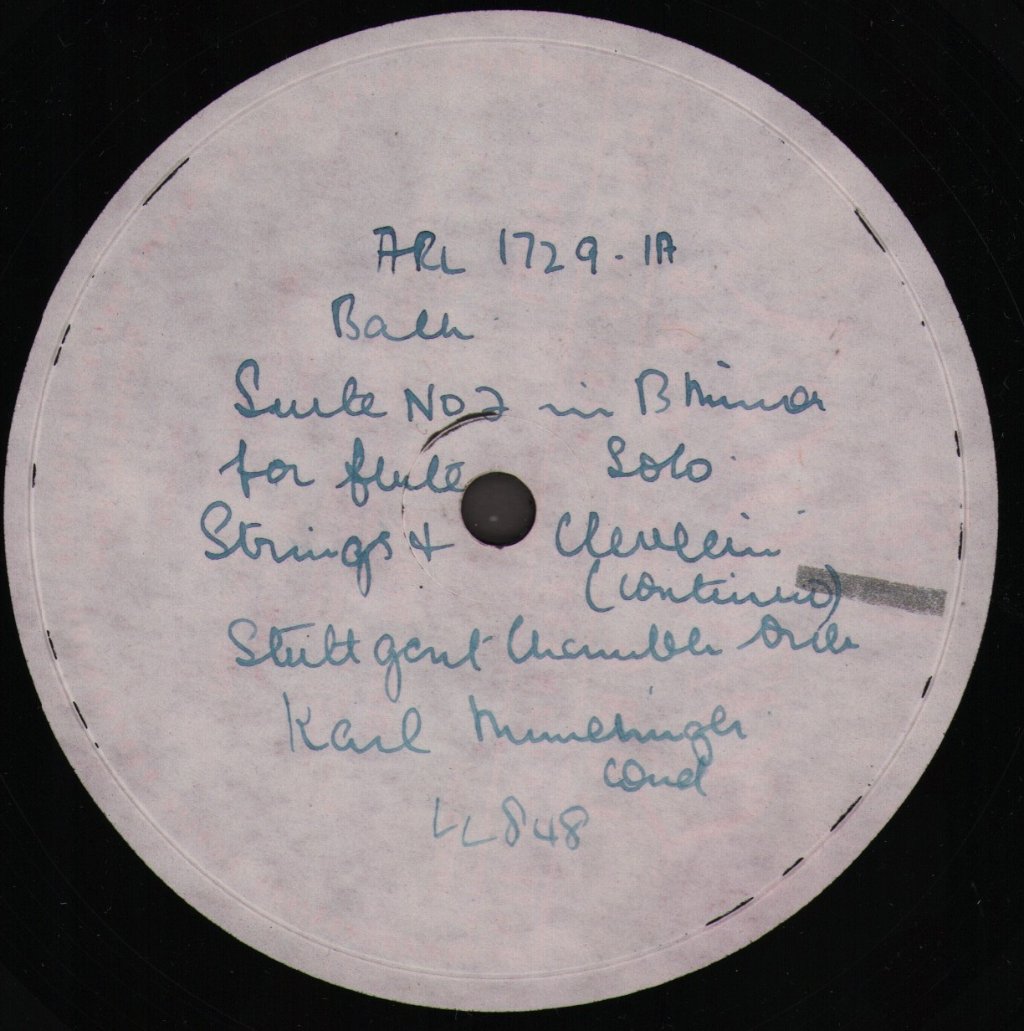 Karl Munchinger / Stuttgart Chamber Orchestra - J.S. Bach - Suite No. 2 / Suite No. 3 - Double Lp