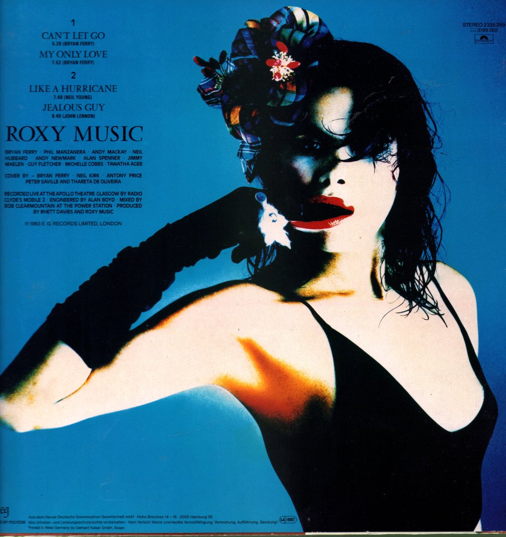 Roxy Music - High Road EP - 12 Inch