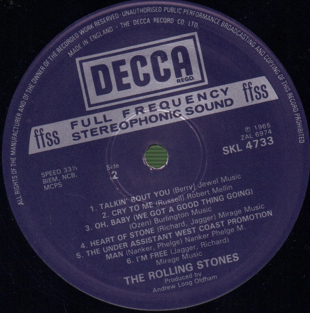 Rolling Stones - Out Of Our Heads - Lp