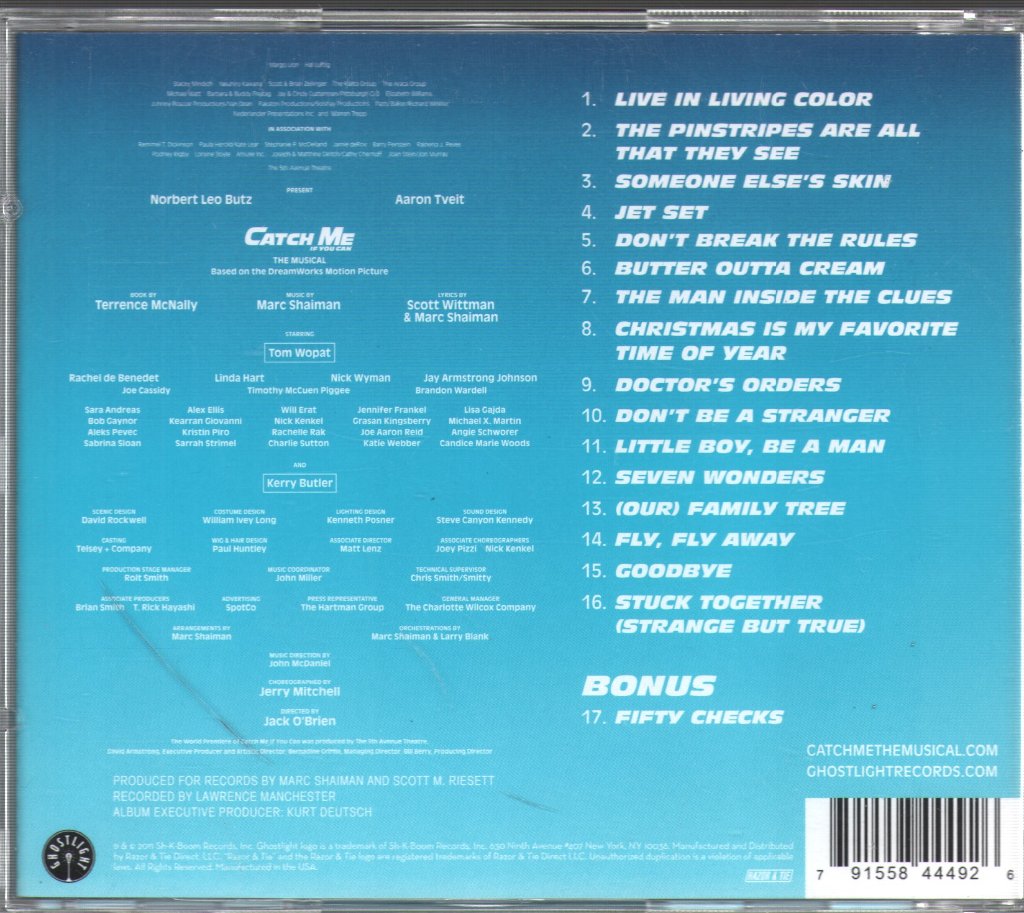 Catch Me If You Can - Original Broadway Cast Recording - Cd