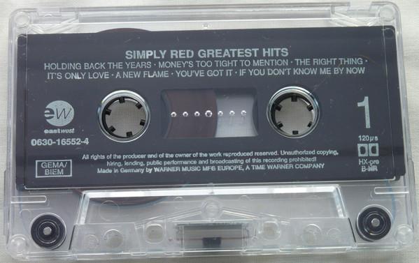 Simply Red - Greatest Hits - Cassette