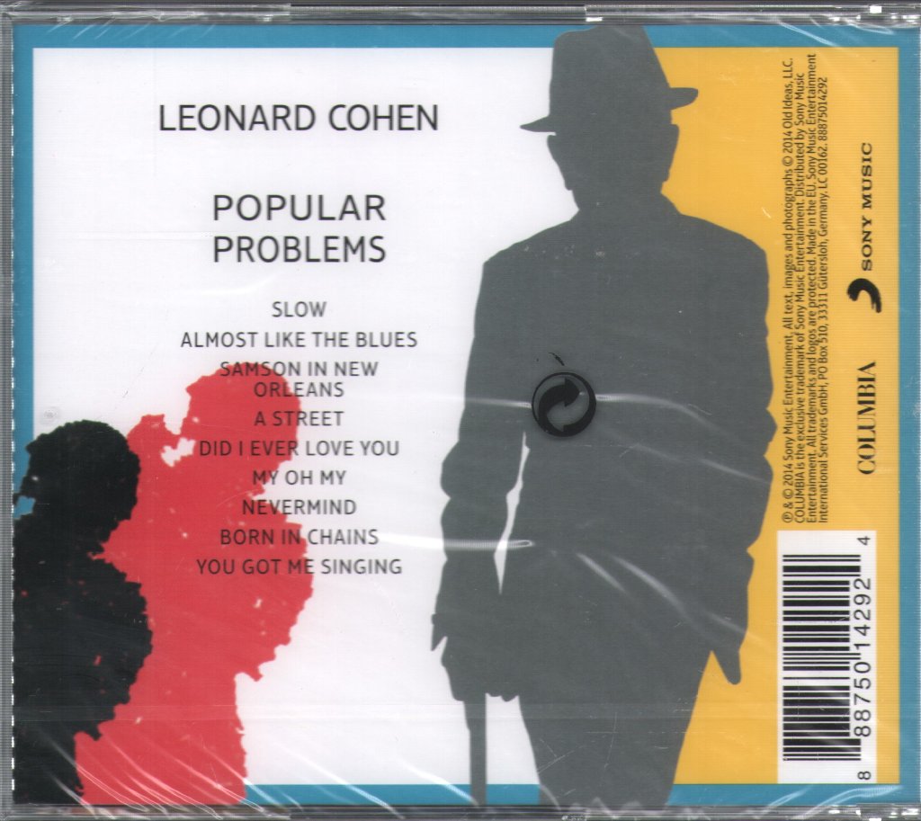 Leonard Cohen - Popular Problems - Cd