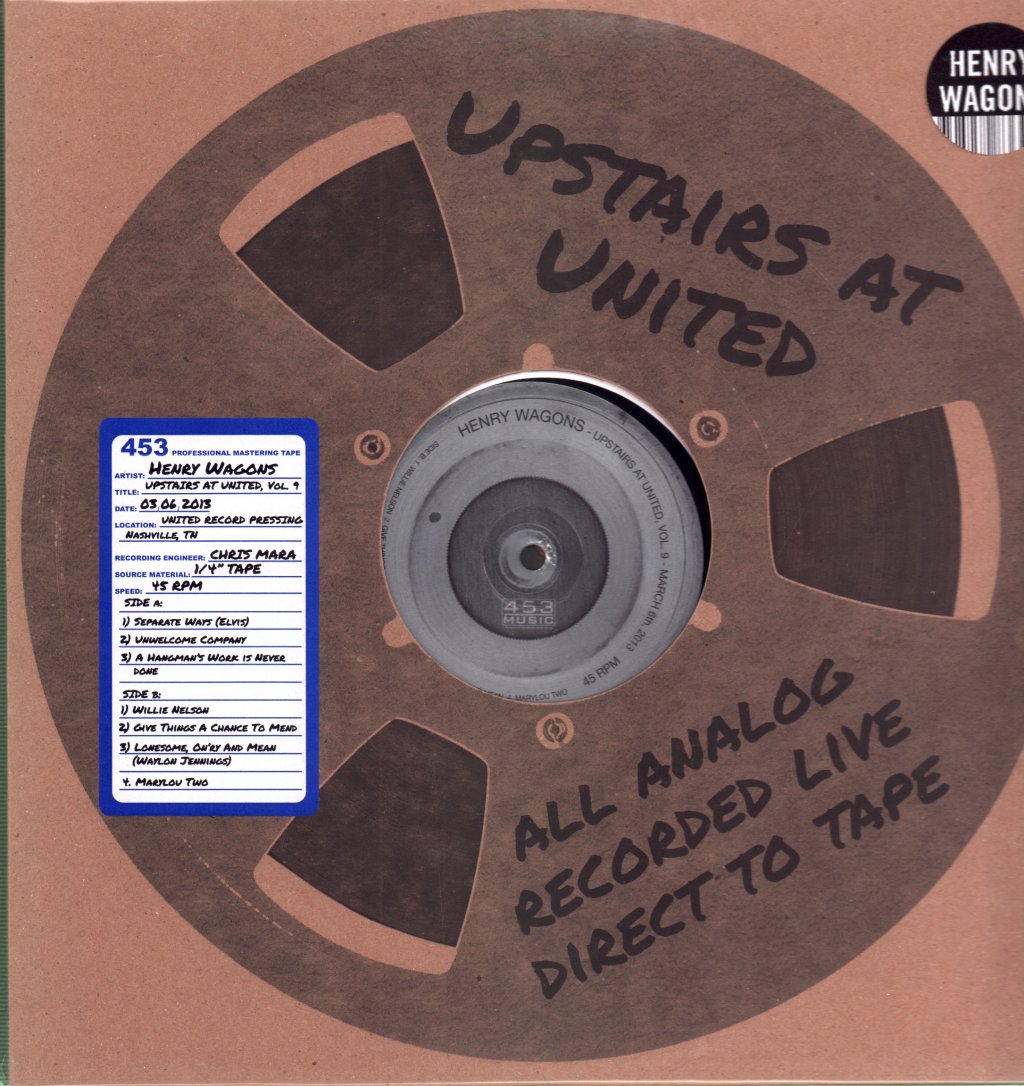 Henry Wagons - Upstairs At United Vol. 9 - 12 Inch