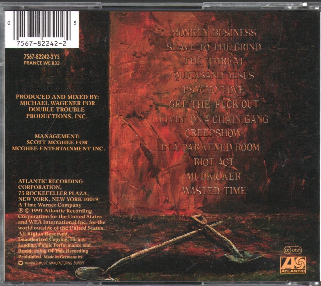 Skid Row - Slave To The Grind - Cd