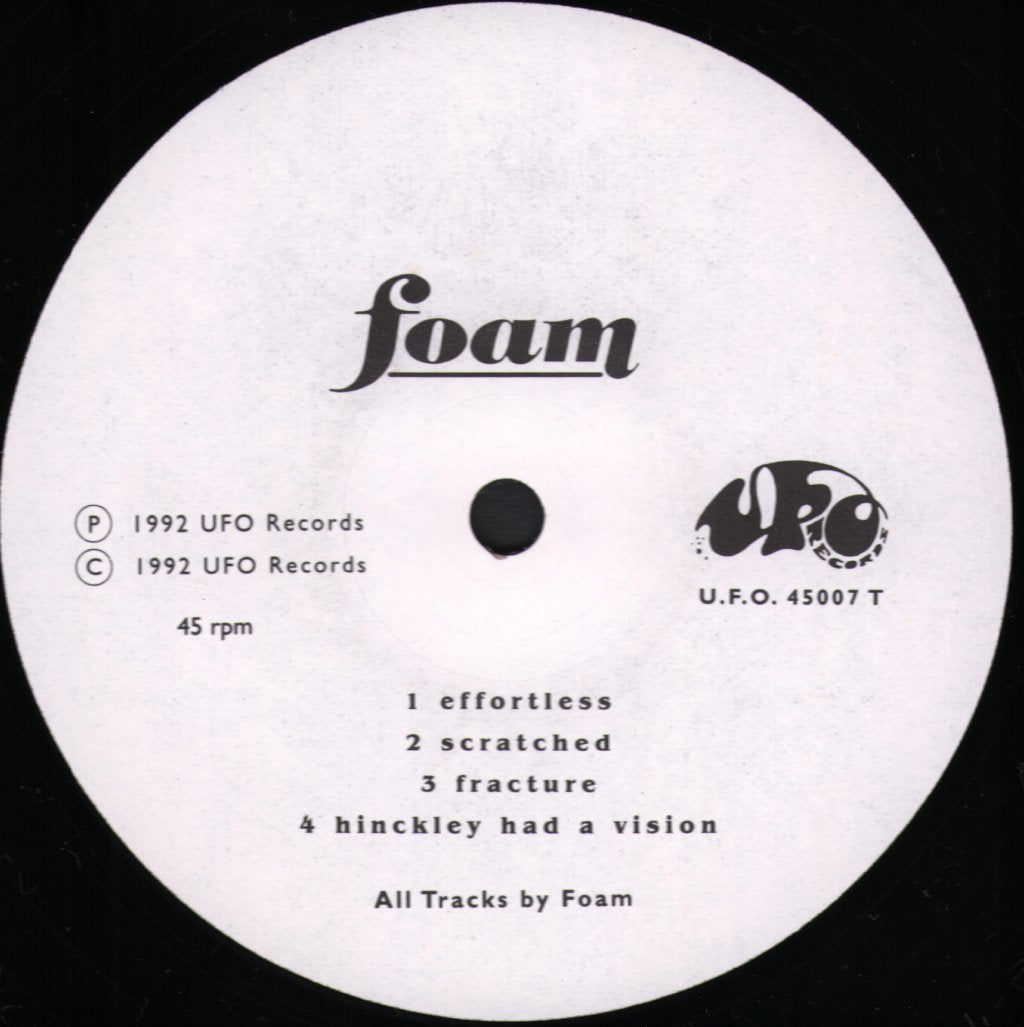 Foam - Hinckley Had A Vision - 12 Inch