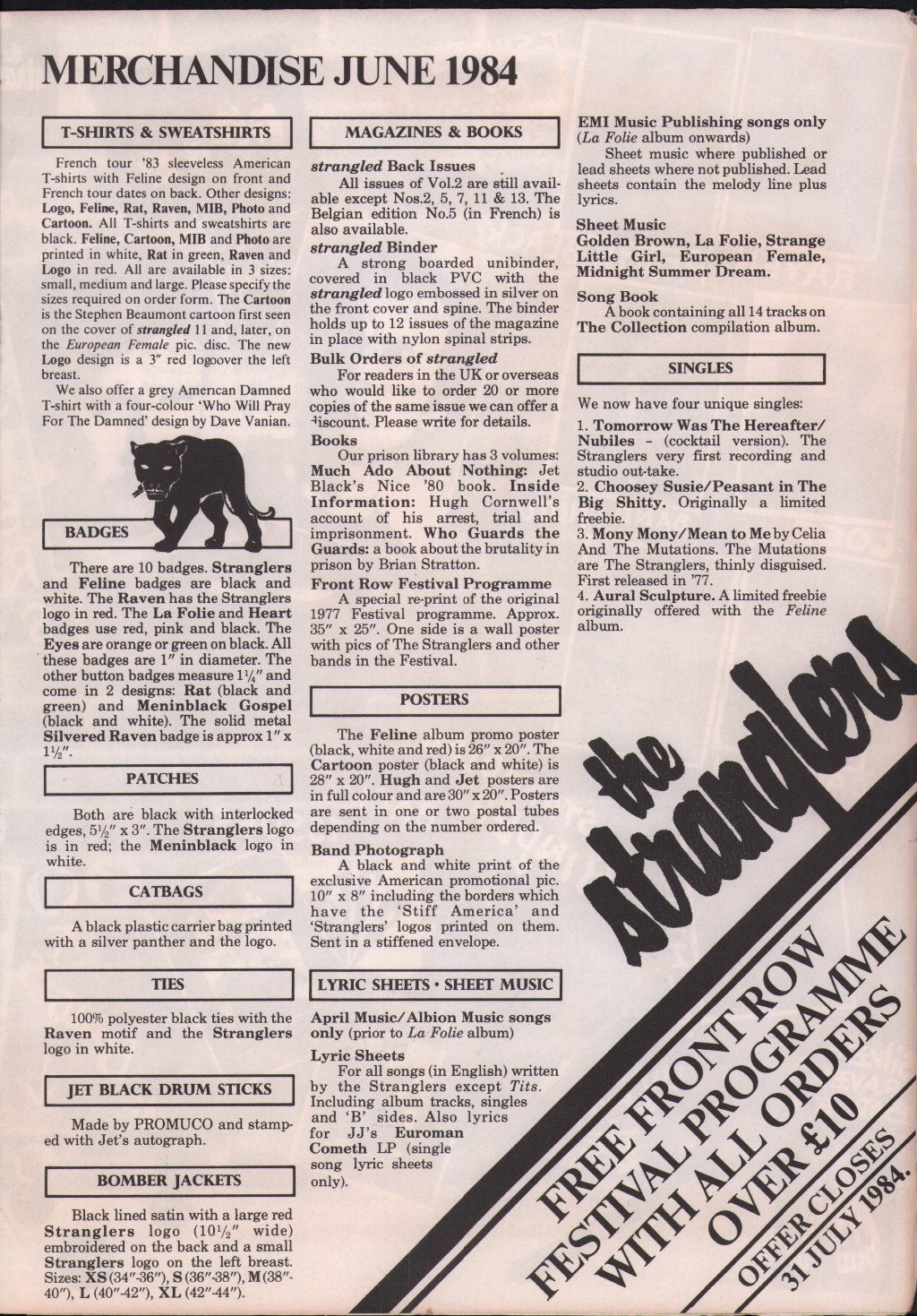 Stranglers - Strangled Volume 2 Number 18 - Fanzine