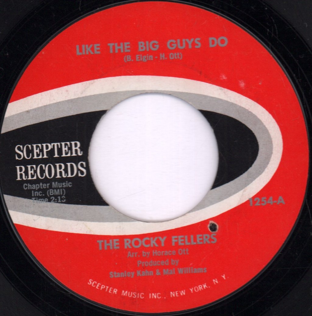 Rocky Fellers - Like The Big Guys Do / Great Big World - 7 Inch