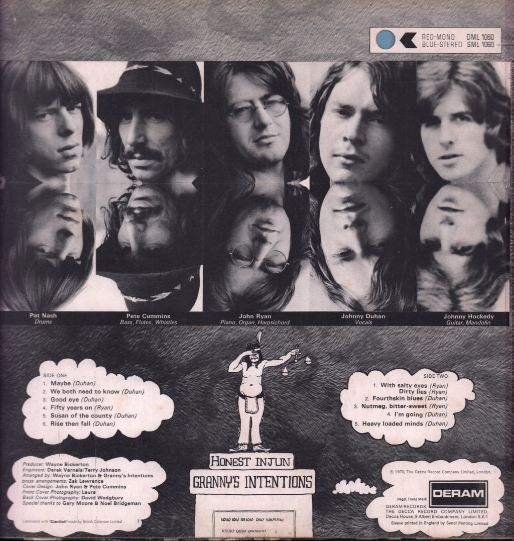 Granny's Intentions - Honest Injun - Lp
