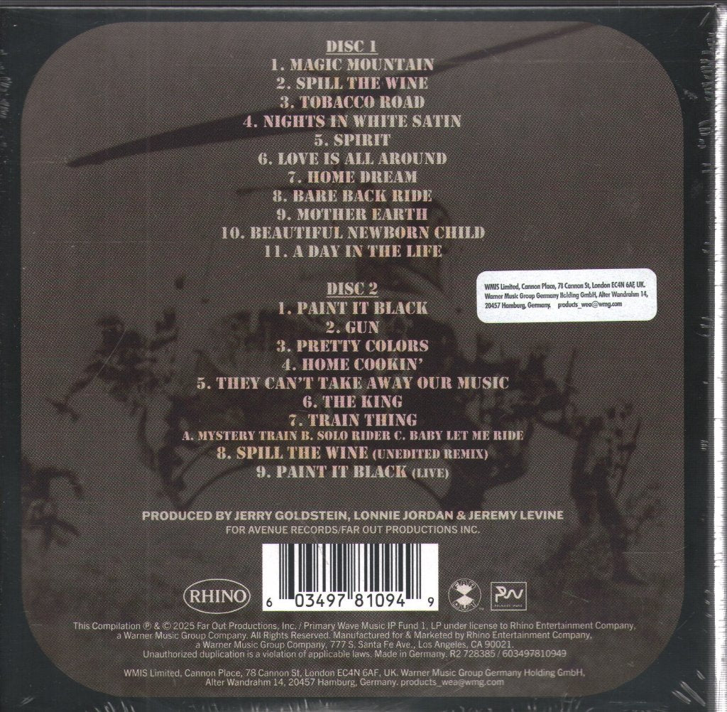 Eric Burdon And War - The Very Best of Eric Burdon & War - Double Cd
