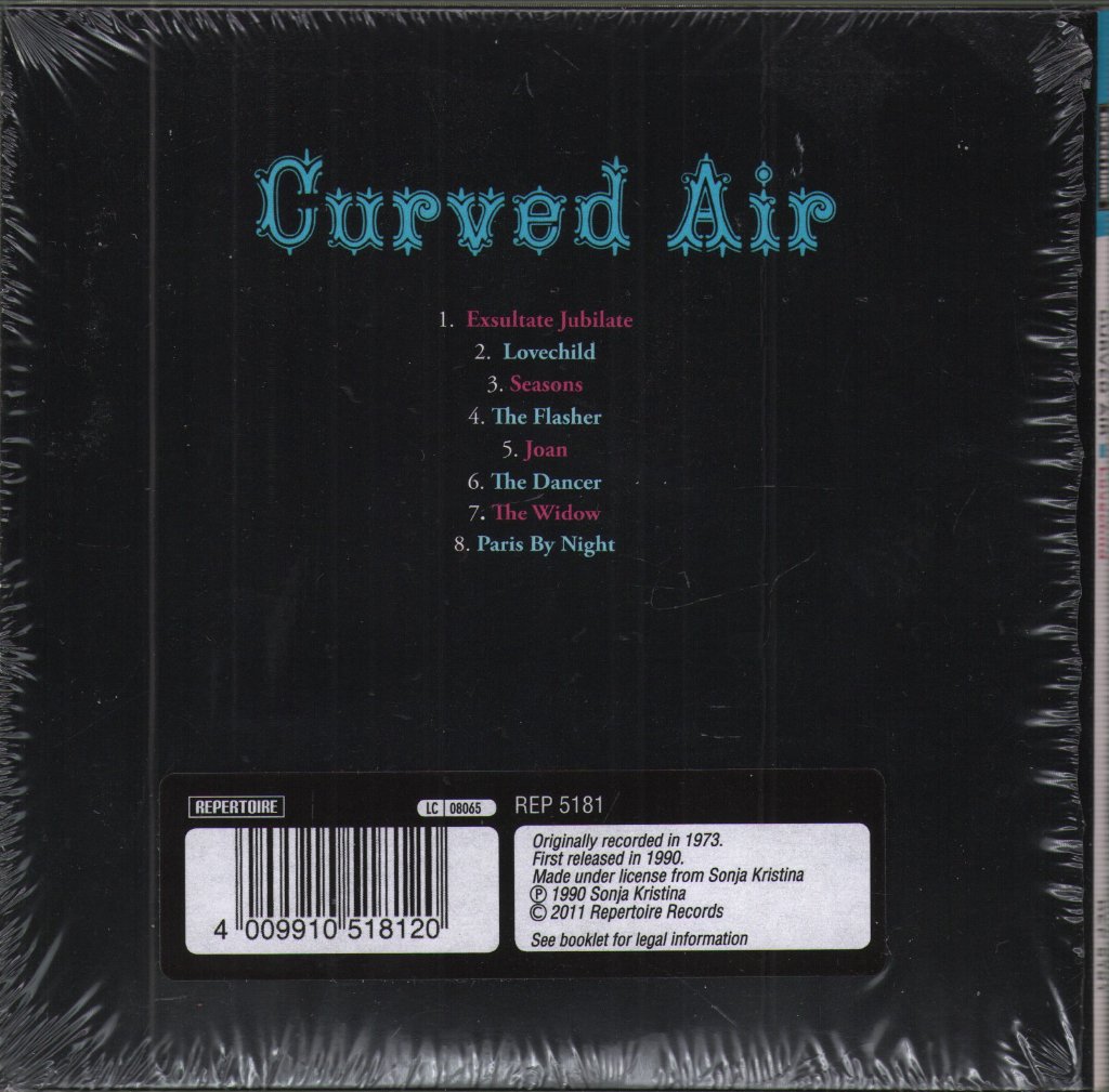 Curved Air - Lovechild - Cd