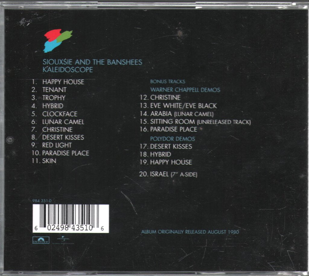 Siouxsie & The Banshees - Kaleidoscope - Cd