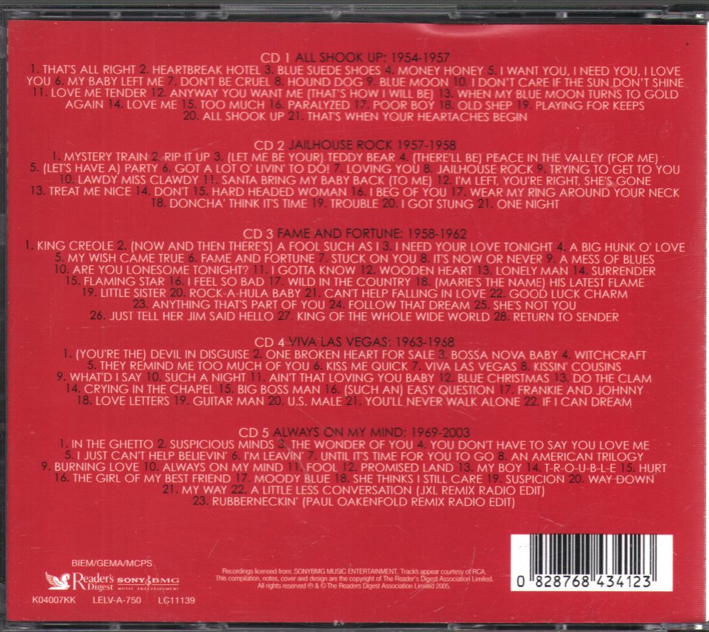 Elvis Presley - Definitive Collection - Cd Set