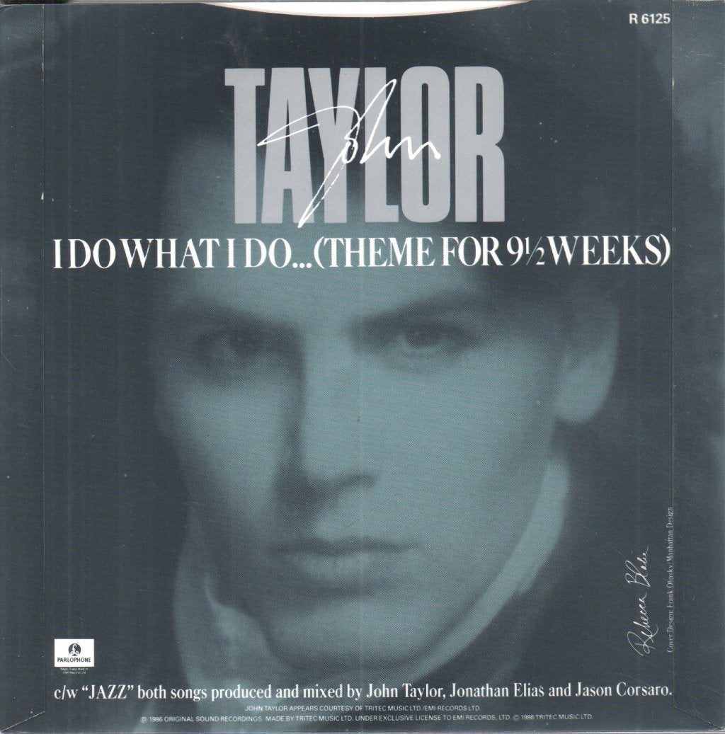 John Taylor - I Do What I Do - 7 Inch