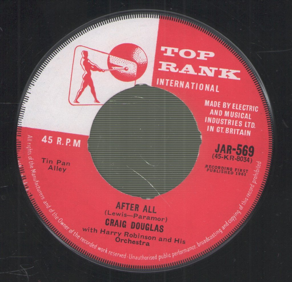 Craig Douglas - Time - 7 Inch