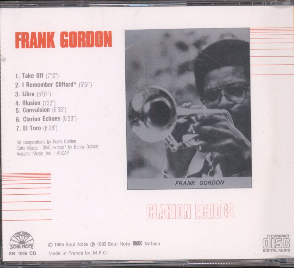 Frank Gordon - Frank Gordon - Cd