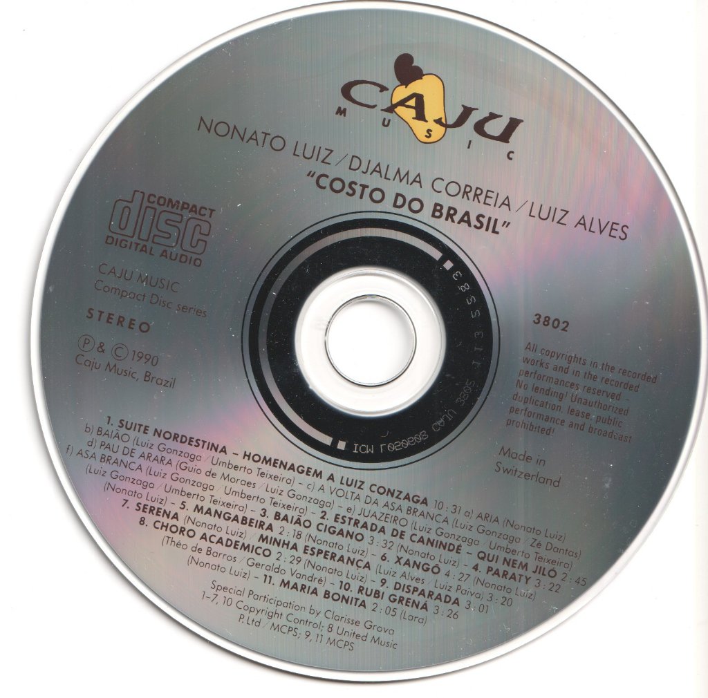 Nonato Luiz Djalma Correa Luiz Alves - Gosto De Brasil - Cd